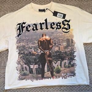 Left Point Fearless Graphic Tee Size 2XL NWT